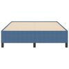 vidaXL Cama Box Azul 140 x 200 cm Veludo