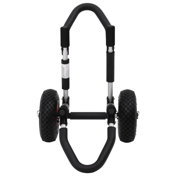 vidaXL Carrinho de SUP para prancha de surf dobrável 45 kg alumínio