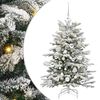 vidaXL &Aacute;rvore de Natal Articulada Artificial Branco 120 cm PE e PVC