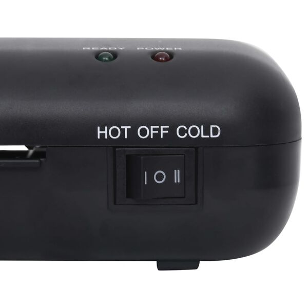 vidaXL Plastificadora 4-em-1 A4 preto