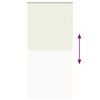 vidaXL Persiana de enrolar 115x230 cm largura tecido 110,7cm poli&eacute;ster