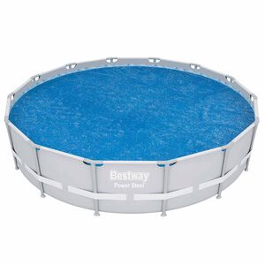 Bestway Cobertura de piscina solar Flowclear 427 cm