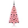 vidaXL &Aacute;rvore de Natal com 150 LEDs com suporte Rosa 120 cm PVC