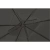 vidaXL Gazebo com telhado 3 x 3 m cinzento escuro