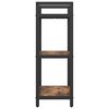 vidaXL Estante Carvalho Defumado 56 x 34 x 96 cm Madeira processada