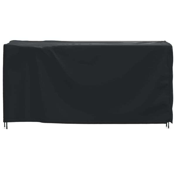 vidaXL Capas m&oacute;veis de jardim 2pcs 180x70x90 cm imperme&aacute;vel 420D preto