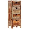 vidaXL Arm&aacute;rio com gavetas 40x30x100 cm madeira de ac&aacute;cia maci&ccedil;a