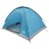 vidaXL Barraca de Camping 4 pessoa Azul