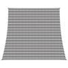 vidaXL Vela de Sombra Antracite e Branco 4 / 5 x 4 m HDPE