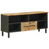 vidaXL Gabinetes de Armazenamento Natural 100 x 33 x 46 cm