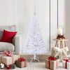 vidaXL &Aacute;rvore de Natal Artificial com 150 LEDs Branco 120 cm PVC e A&ccedil;o
