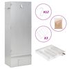 vidaXL Defumador p/ churrasqueira c/ gerador fumo frio a&ccedil;o galvanizado