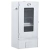 vidaXL Defumador de forno c/ 1 Kg de aparas de madeira 44,5x29x83 cm