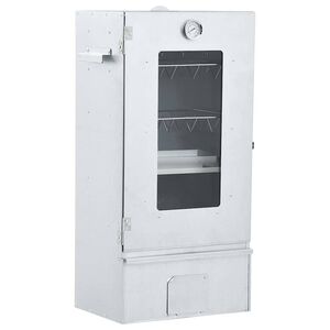 vidaXL Defumador de forno c/ 1 Kg de aparas de madeira 44,5x29x83 cm