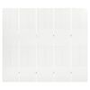 vidaXL Divis&oacute;ria de quarto com 5 pain&eacute;is a&ccedil;o 200x180 cm branco
