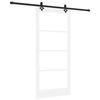 vidaXL Porta Deslizante Branco 93 x 202 cm