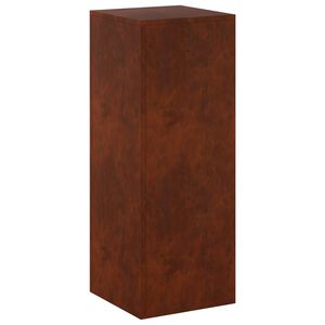 vidaXL Suporte para Plantas Ferro Enferrujado 30 x 30 x 80 cm