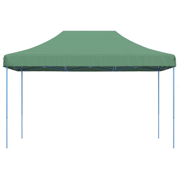 vidaXL Tenda para festas pop-up dobr&aacute;vel 440x292x315 cm verde