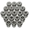 vidaXL Pin&ccedil;as ER32 19 pcs p/ conjunto de ferramentas de torneamento