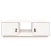 vidaXL Mesa de centro 100x50x35 cm pinho maci&ccedil;o branco