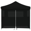 vidaXL Tenda de Festa Preto 292 x 292 x 315 cm Tecido Oxford