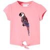 T-shirt de crian&ccedil;a rosa 128