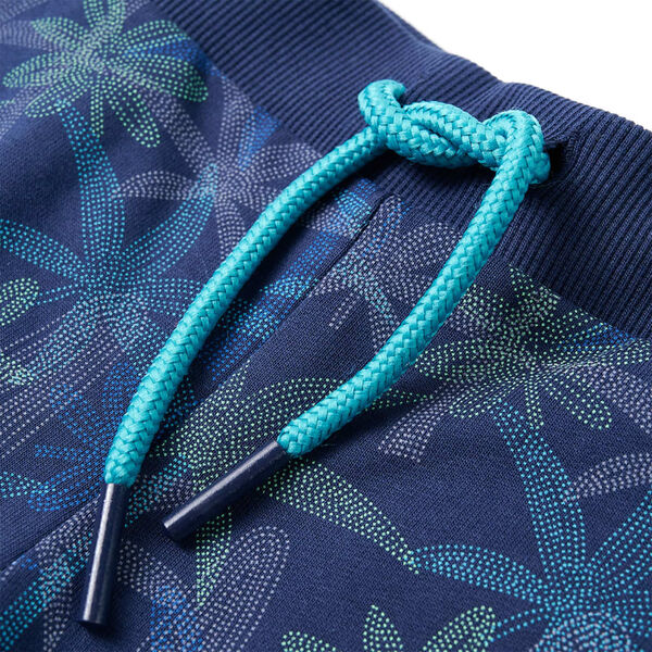 Cal&ccedil;&otilde;es de crian&ccedil;a com cord&atilde;o azul-escuro 92