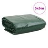 vidaXL Lona 5x6 m 650 g/m² verde