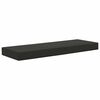 vidaXL Almofada de Assento Externa 100% Poli&eacute;ster Preto