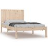 vidaXL Cama sem colch&atilde;o 100x200 cm madeira de pinho maci&ccedil;a