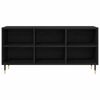vidaXL Gabinete para TV Carvalho Preto 103,5 x 30 x 50 cm