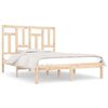 vidaXL Cama sem colch&atilde;o 160x200 cm madeira de pinho maci&ccedil;a