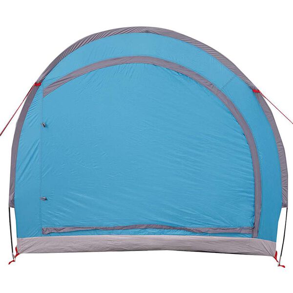 vidaXL Tenda para arrumação de bicicletas Azul 256 x 222 x 182 cm