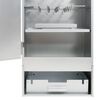 vidaXL Defumador BBQ c/ aparas madeira 44,5x29x110 cm a&ccedil;o galvanizado