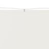 vidaXL Toldo vertical 140x1200 cm tecido oxford branco