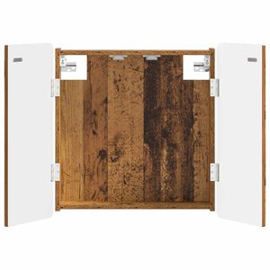 vidaXL Arm&aacute;rio para Dartboard ZWOLLE Madeira antiga