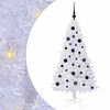 vidaXL &Aacute;rvore de Natal Artificial com 150 LEDs Branco 150 cm PVC e A&ccedil;o