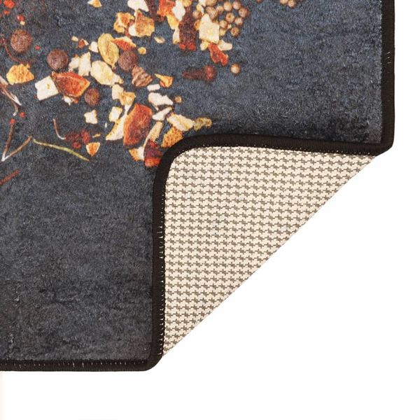 vidaXL Tapete de cozinha lav&aacute;vel 60x180 cm multicor