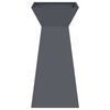 vidaXL Vaso de Pilar Antracite 35 x 35 x 73 cm