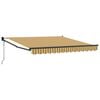 vidaXL Toldo retr&aacute;til Multicolor 350 x 250 cm Poli&eacute;ster e Metal