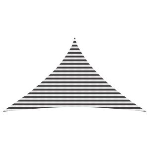 vidaXL Vela de Sombra 3,5 x 3,5 x 4,9 m HDPE Triangular