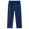 vidaXL Cal&ccedil;as de crian&ccedil;a com cord&atilde;o azul-marinho 128