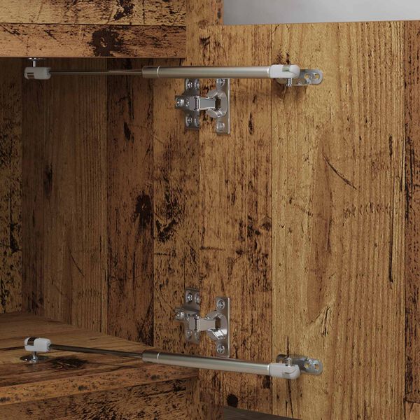 vidaXL Mola a G&aacute;s Hidr&aacute;ulica 12 pcs Prateado 280 x 17 x 16 mm