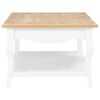 vidaXL Mesa de centro 110x60x40 cm MDF branco