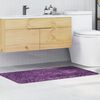 vidaXL Tapete de Banho Antiderrapante Roxo 70 x 120 cm PP