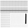 vidaXL Cerca com Poste Cinzeto 1 x 100 m A&ccedil;o e PVC