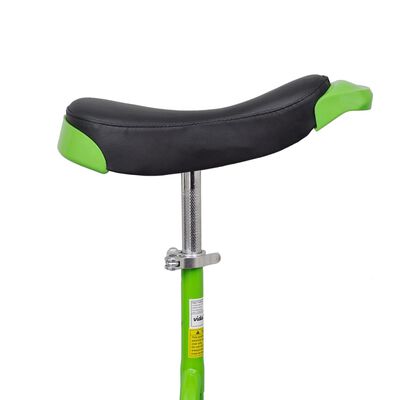 Monociclo ajustável verde 40,7 cm (16 ")