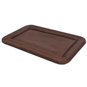 vidaXL Colch&atilde;o para c&atilde;es tamanho L castanho
