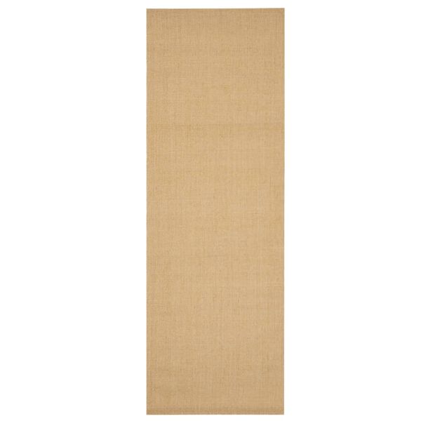 vidaXL Tapete sisal natural 66x200 cm