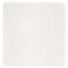 vidaXL Tapete de de ovelha sint&eacute;tica TAFALLA Branco 120 x 120 cm